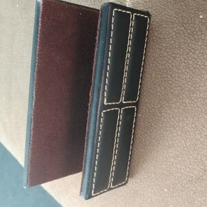 Leather business card holder